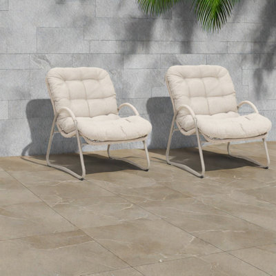 Ensemble de 2 chaises longues Comfort