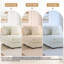 Upholstered Accent Chair with Footstool-675932311