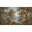 Papier peint paysage boisé River Autumn Trees-369348104-369348107