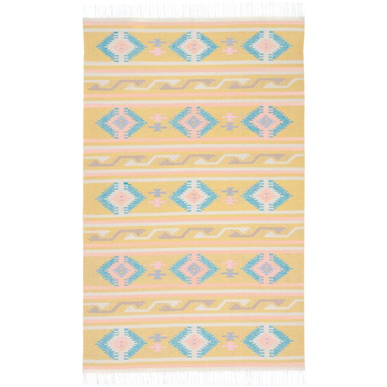 Clarkton Performance Cotton Ikat Indoor Rug