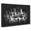 Chess Checkmate Paint Splash - Wrapped Canvas-56667853