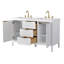 Emma 54" W Double Vanity-325627822