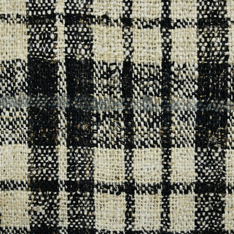 Oshagan Plaid Indoor Rug, Rectangle 3'6" x 5'6"