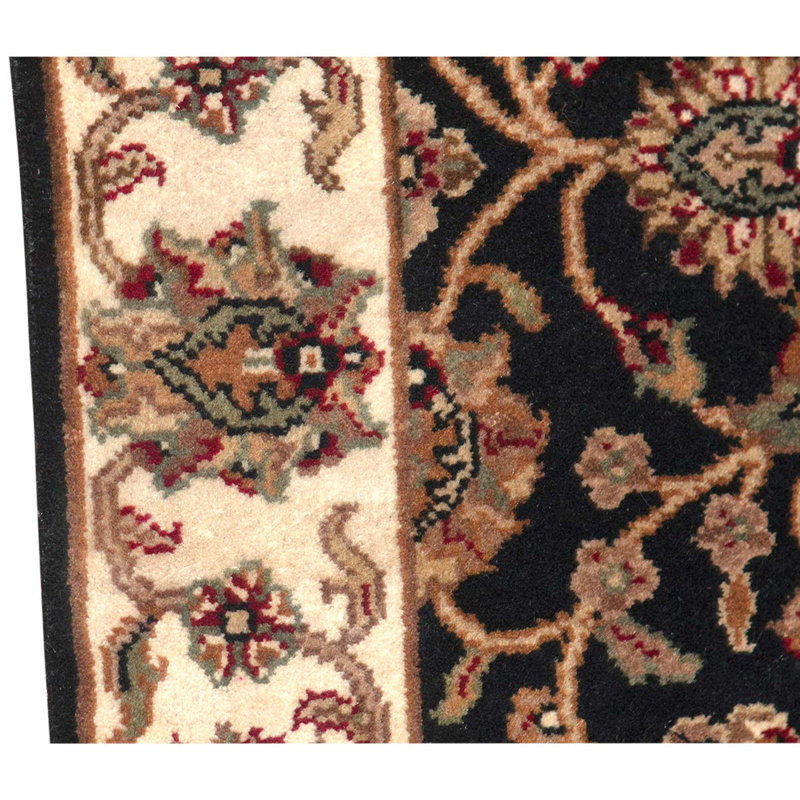 Cotton and Wool Oriental Area Rug