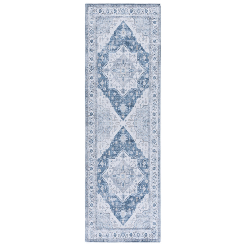 Toderita Machine Washable Performance Oriental Rug, Runner 2'6" x 8'