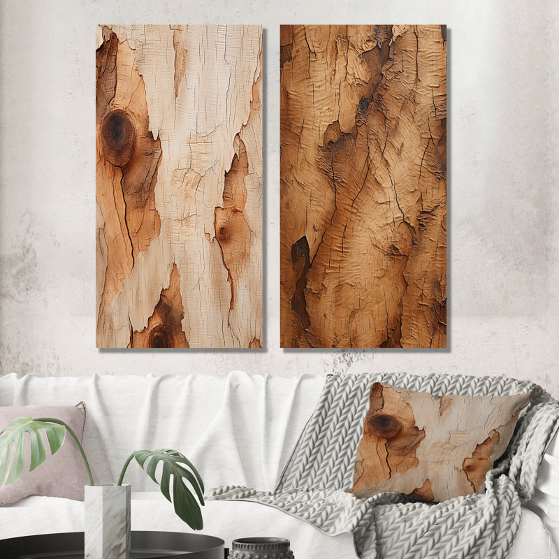 Ensemble de salon Brown Art 2, H 28 po x l 25 po, Toile tendue
