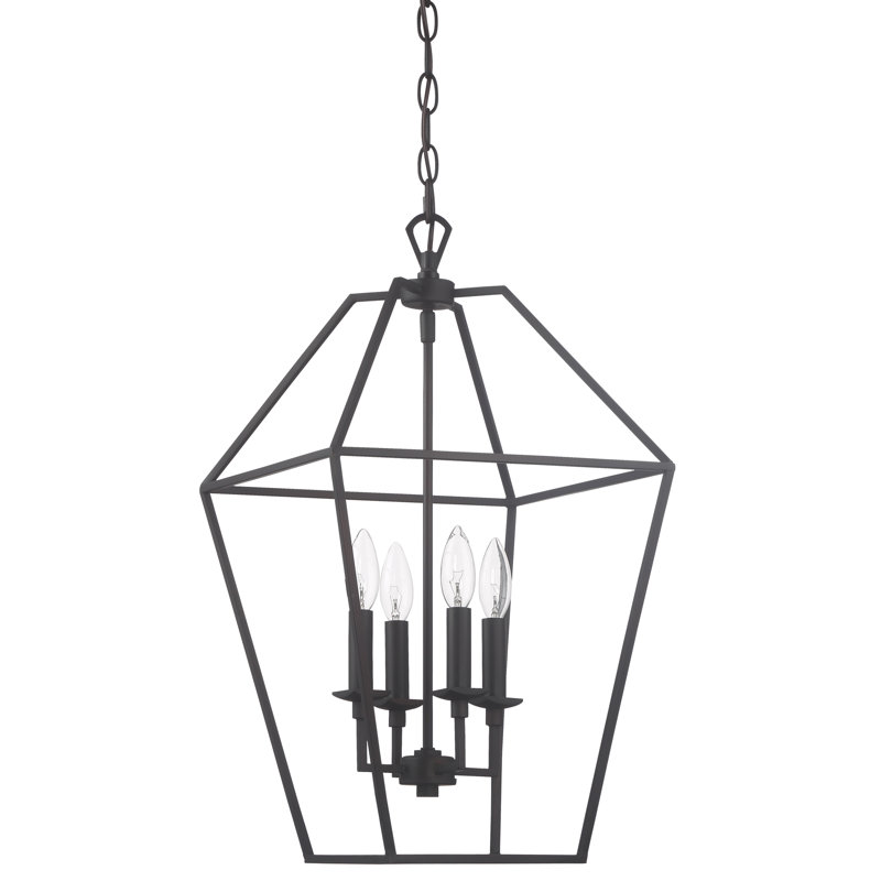 Addyson 4 - Light Lantern Pendant, Palladian Bronze