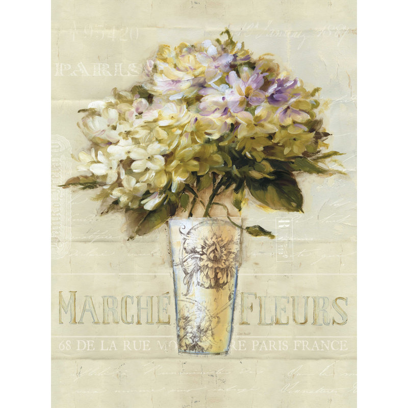 «Marche De Fleurs Bouquet» par Lisa Audit - impression sur toile tendue, H 16 po x l 12 po