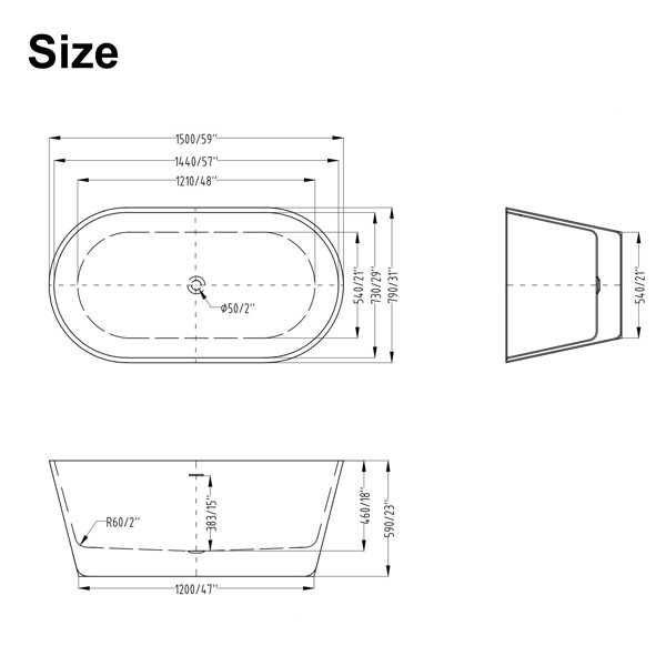 Dimensions du produit