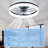 Ceiling Fan With Lights Dimmable LED