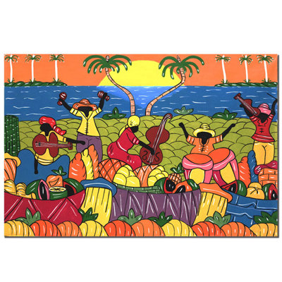 « célébrer life », impression sur toile
