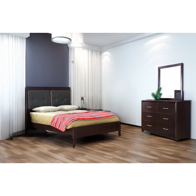 Ensemble de chambre avec lit tapissier Floyd
