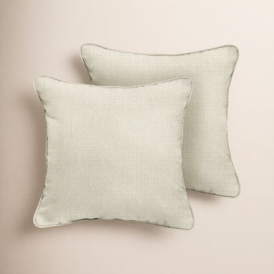 Tinsley Sunbrella® Throw Square Indoor/Outdoor Pillow Cover & Insert