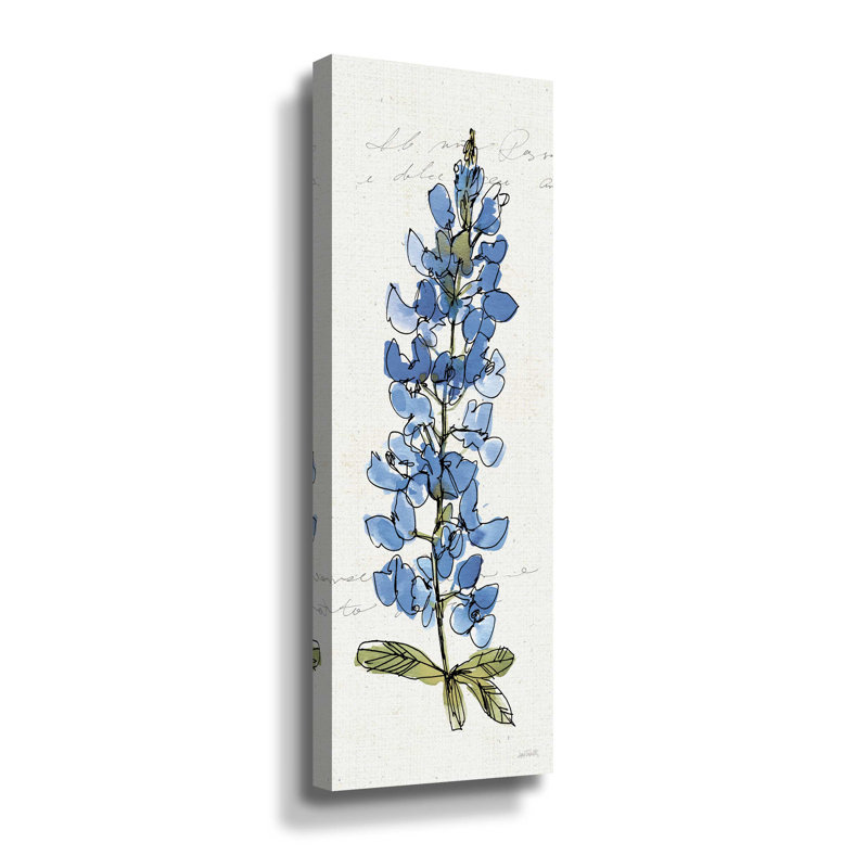 Texas Bluebonnet III-impression, Toile tendue