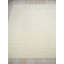 Teton Handmade New Zealand Wool Silver/Ivory Area Rug-1907332078