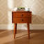 Table de chevet avec 2 tiroirs, petite table d'appoint avec rangement, Seadrifte-1701161289
