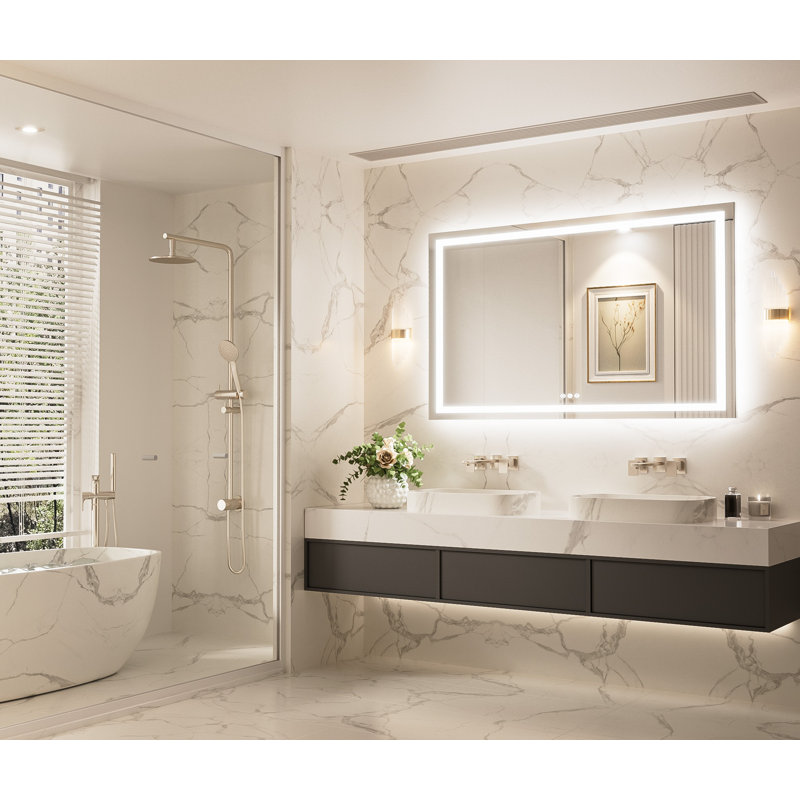 Miroir de salle de bain Katyusha, 36 po x 60 po
