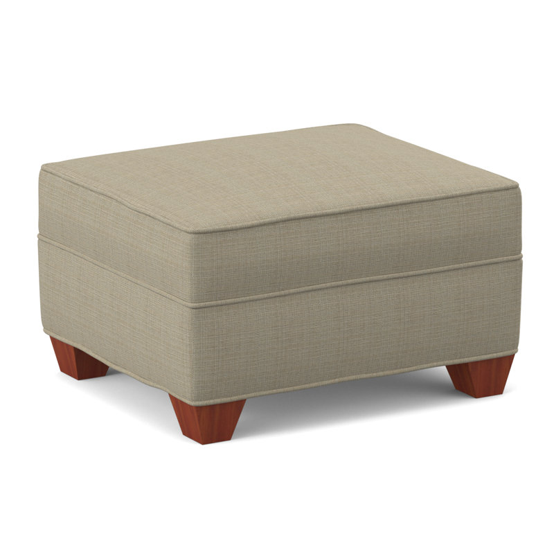 Repose-pieds rectangulaire large de 26 po Phillips, BM cerise, Mastic kanji