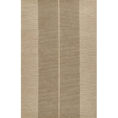 Hand-Tufted Geometric Wool Rug