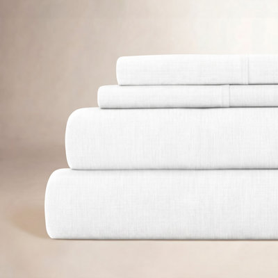 Linen Blend Sheet Set