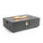 Rectangular Concrete Fire Pit Table, 50000 Output, Smokeless, Heat - Lightweight , Push Button Ignition, Weather Design