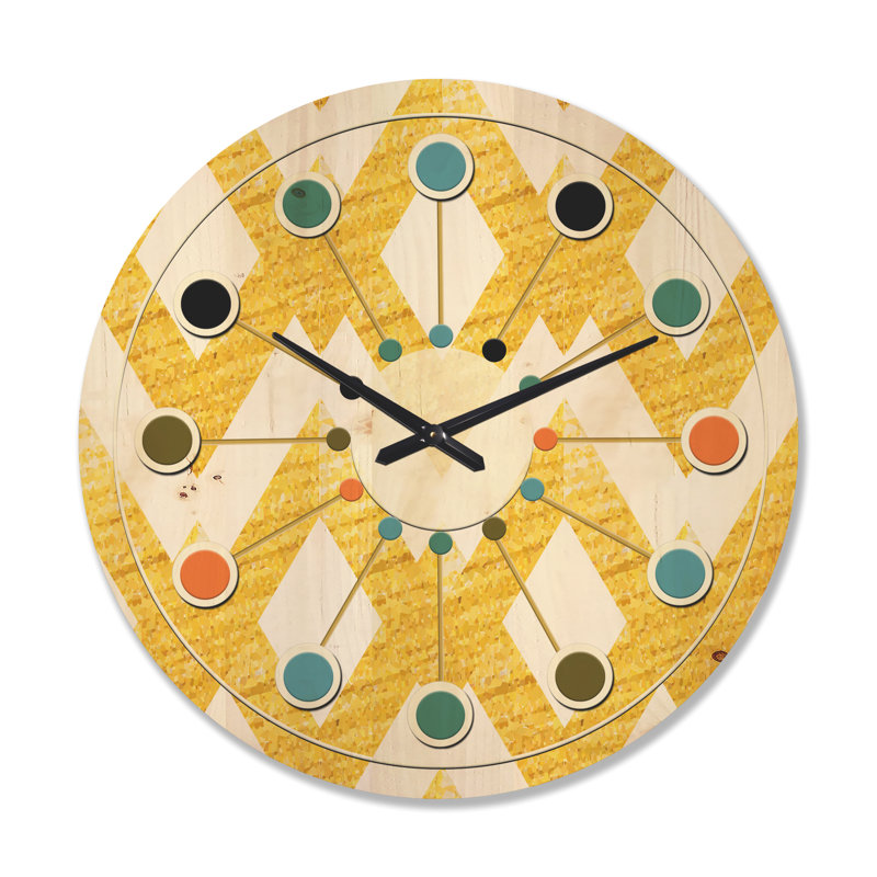 Horloge murale scintillante, Grand