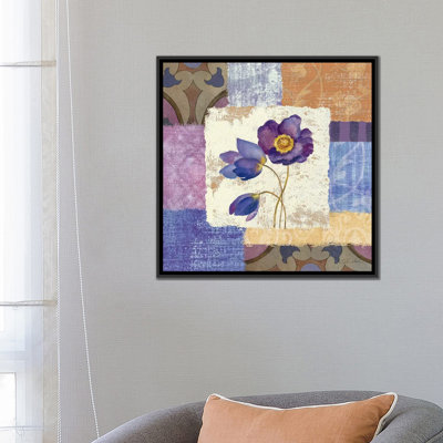 «Tile Poppies I» par Silvia Vassileva - impression d'art graphique