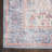 Machine Washable Oriental Blue/Red Area Rug-873519381