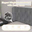 Structure de lit Windzer - Aucun sommier requis, 4 tiroirs de rangement Tête de lit à oreilles-2030624684