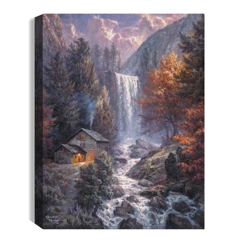 Toile de table éclairée 8 x 6 Gullion - Secret Falls