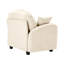 Canapé LSF avec 1 coussin - beige