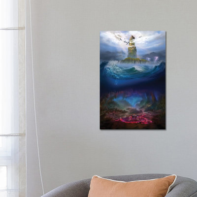 Island Kingdom 1 Piece Wrapped Canvas Wall Art
