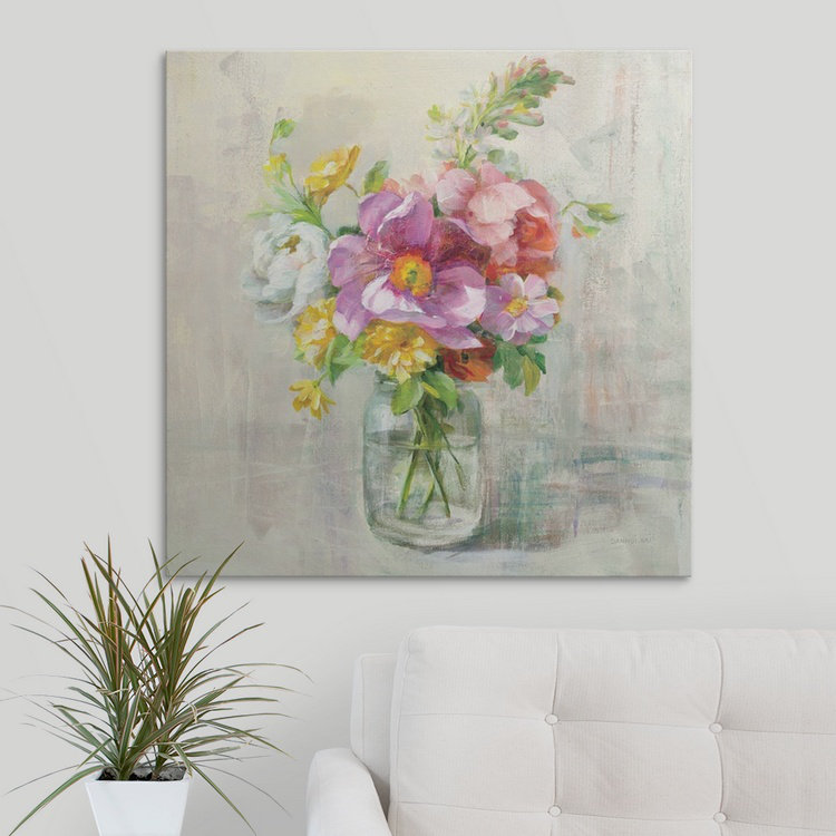« ii » danhui nai, reproduction d’art Summer Treasures, H 35 po x l 35 po x P 1,5 po, Toile
