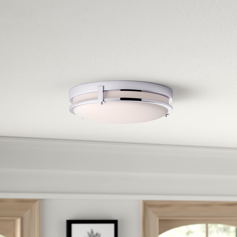 Abeer LED Flush Mount, Chrome