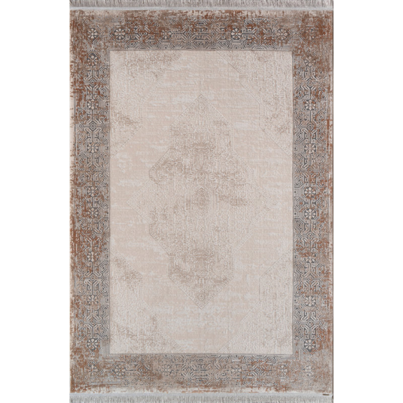 Tapis rectangulaire Miramare, Tapis de couloir 2 pi 8 po x 9 pi 11 po
