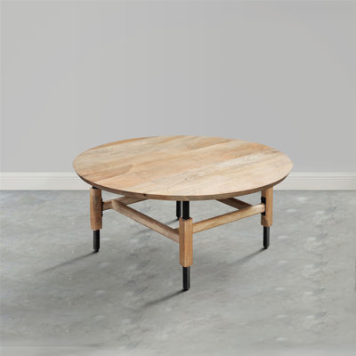 Cleola Coffee table with metal legs 