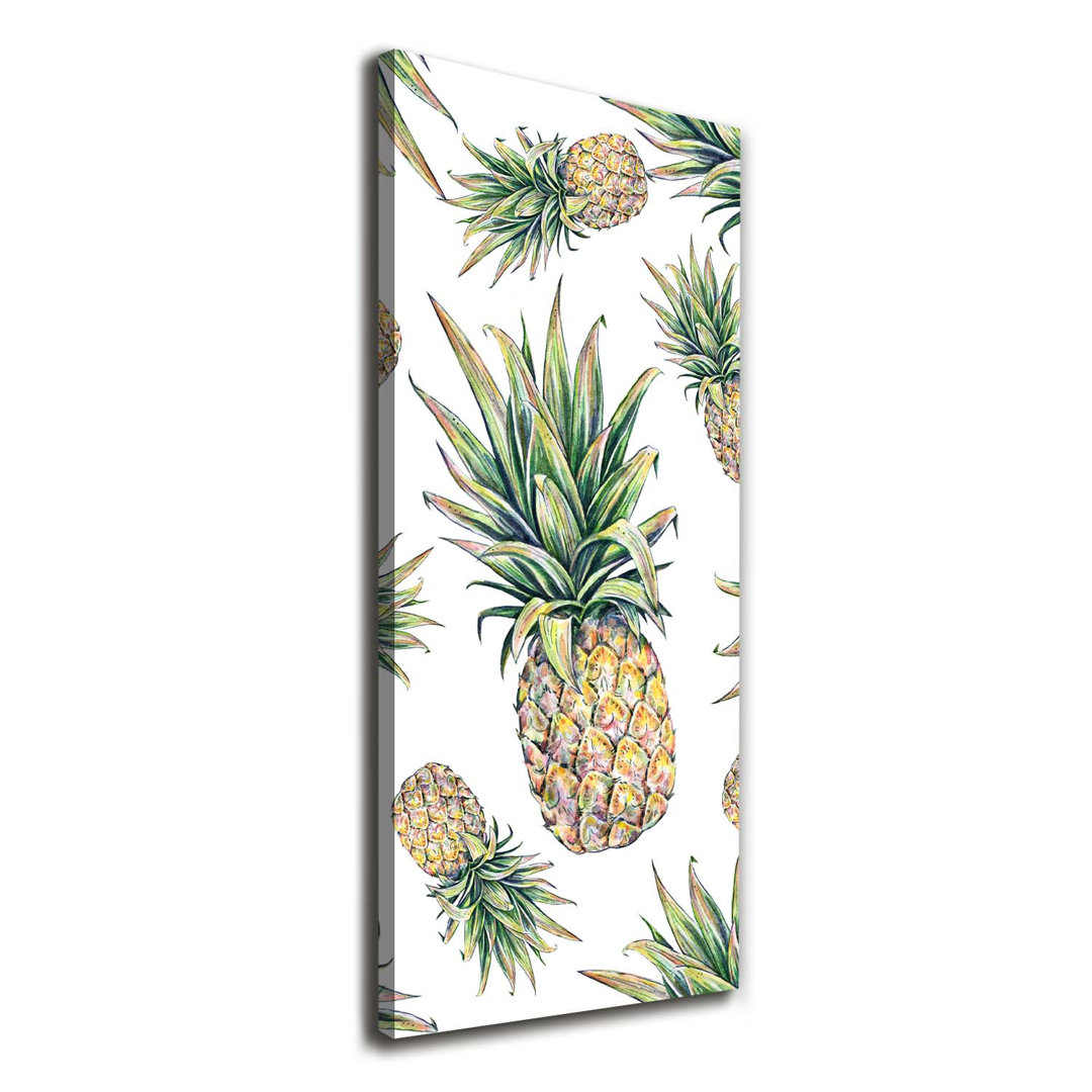 Ananas - Kunstdrucke auf Leinwand - Wrapped Canvas