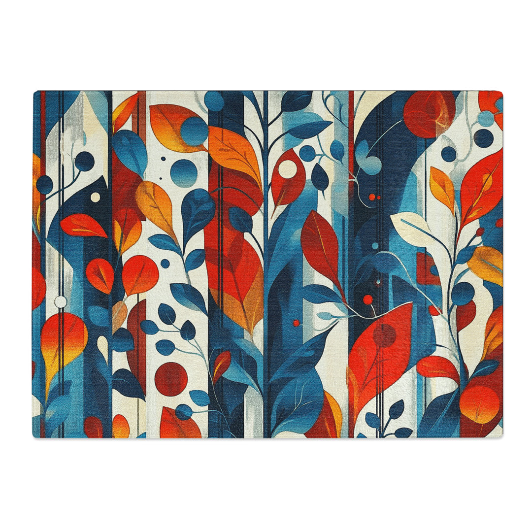Scandinavian Art Vol.1 Pattern  Glass Chopping Board