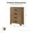 Antibes Rowane 3-Piece Bedroom Set - Full-121750255