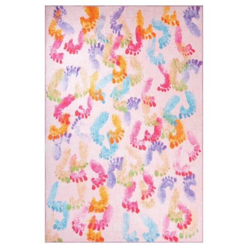 Tapis 100% polyester de qualité supérieure, 6,9 x 10,2 pi | 1850 g / m², hauteur de poils de 0,2 po | Polyester recyclé dessous | Lavable à la machine à 30 ° C | Conception douce, durable et écologique pour les espaces de vie modernes