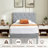 Grey Twin Size Velvet Upholstered Platform Bed Frame with Diamond Tufted Headboard, No Box Spring Needed-809376607-805318852