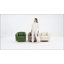 Fauteuil demi-tonneau pivotant avec base en bois massif et coussin décoratif-1012055399