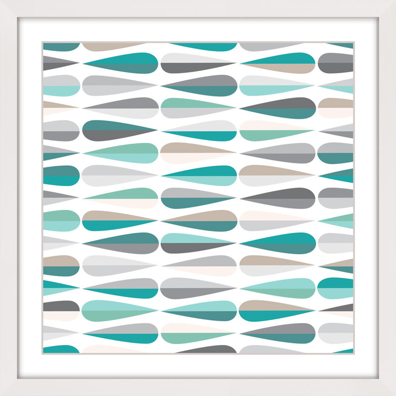 « silent theme », reproduction d’art encadrée, H 18 po x l 18 po x P 1,5 po