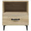Westerham 40cm W Bedside Table-1393635107