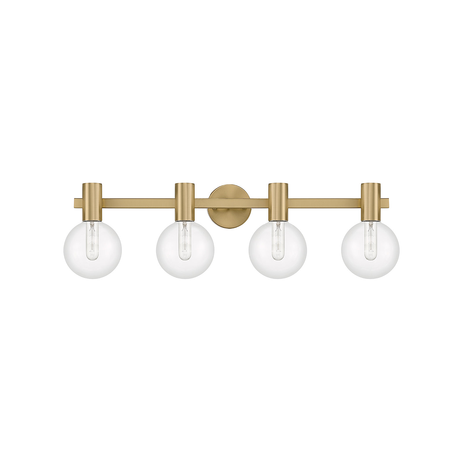 Ryenne 4 - Light Vanity Light, Gold, 10" H x 34" W x 34" D, 4 Lights
