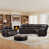 Espresso Faux Leather selected