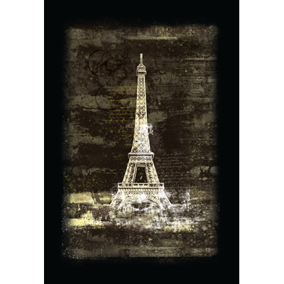 Paris Painted - Wrapped Canvas Print