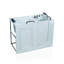 Cabine de baignoire en forme de P sans cadre l 26,5 po x H 42,7 po Flotila-98225081