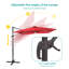 Najifa 10' x 8' Lighted Cantilever Umbrella-612289935