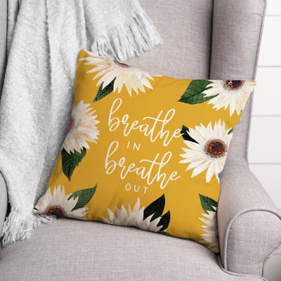Coussin Breathe in Breathe out